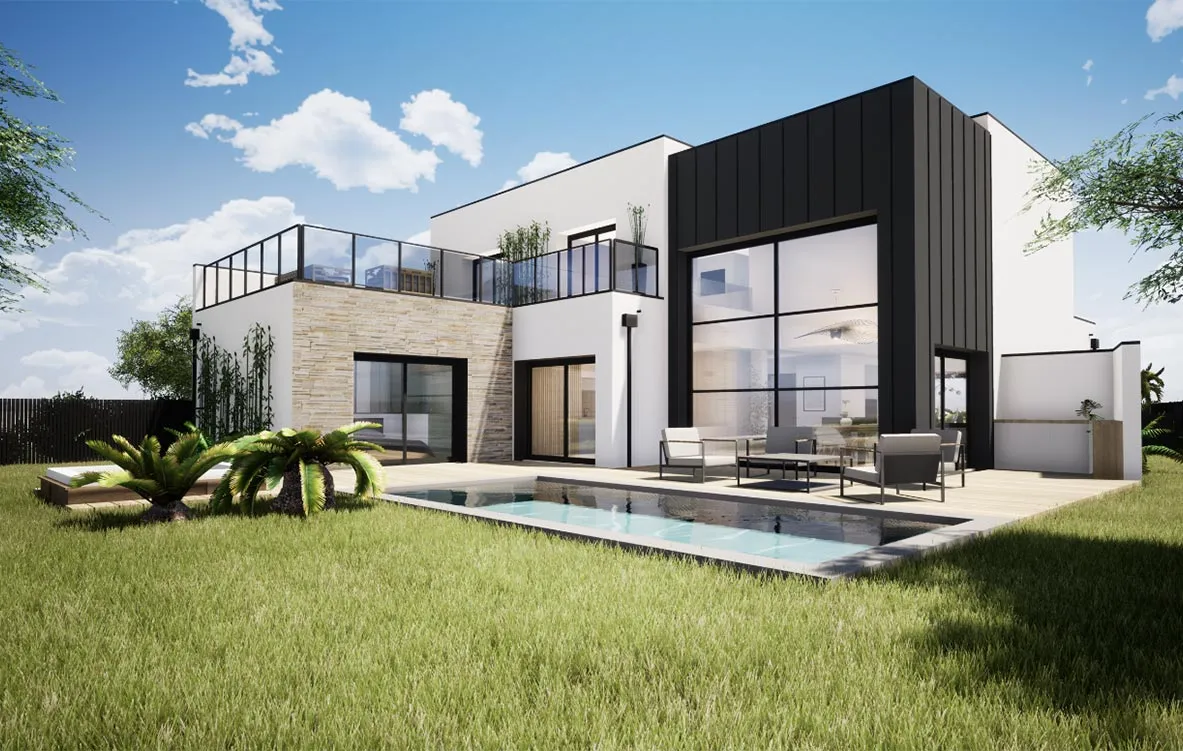 Photo d'habitation de Lign Habitat Maître d'oeuvre en construction de maison individuelle à Rennes et en Ille et Vilaine