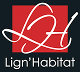 Logo de Lign'Habitat maître d'oeuvre et constructeur de maisons individuelles sur Rennes et sur le département d'Ille et Vilaine