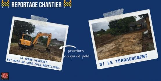 Etape 3 : Le terrassement d'un chantier